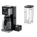 Restored Ninja CFP105 1550W 14-Cup DualBrew Hot and Iced Coffee Maker with Thermal Flavor Extraction Duo and Foldable Single Serve Platform, Black (Refurbished)