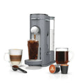 Restored Ninja PB040 Pods & Grounds Single-Serve Coffee Maker, K-Cup Pod Compatible, 56 oz Removable Water Reservoir, Classic, Rich, Over Ice & Specialty Brew Styles, Black (Refurbished)