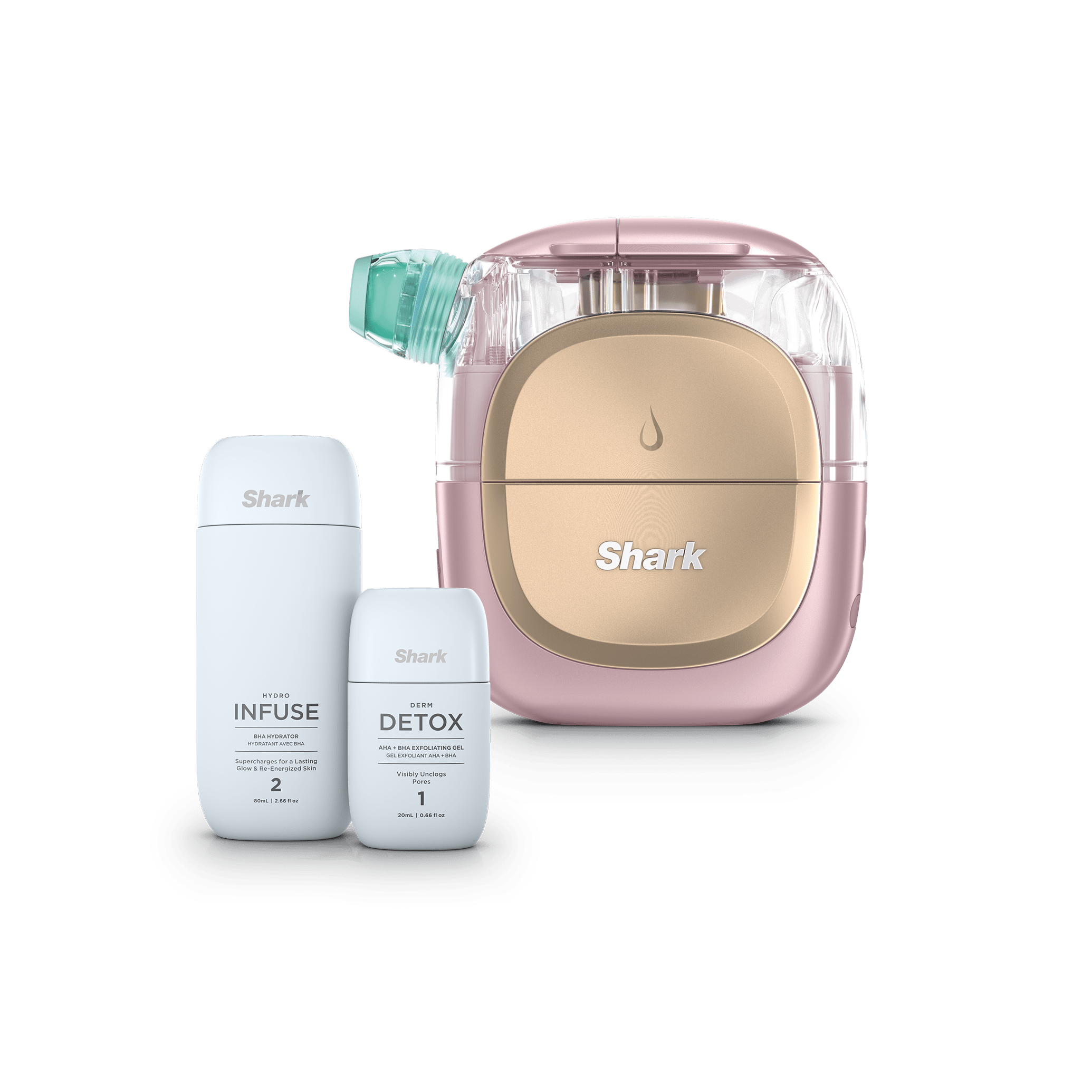 Shark™ FacialPro™ Glow At Home Hydrating Facial System in Blue