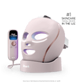 Shark CryoGlow™ LED Face Mask & Charging Stand in Rose Glow
