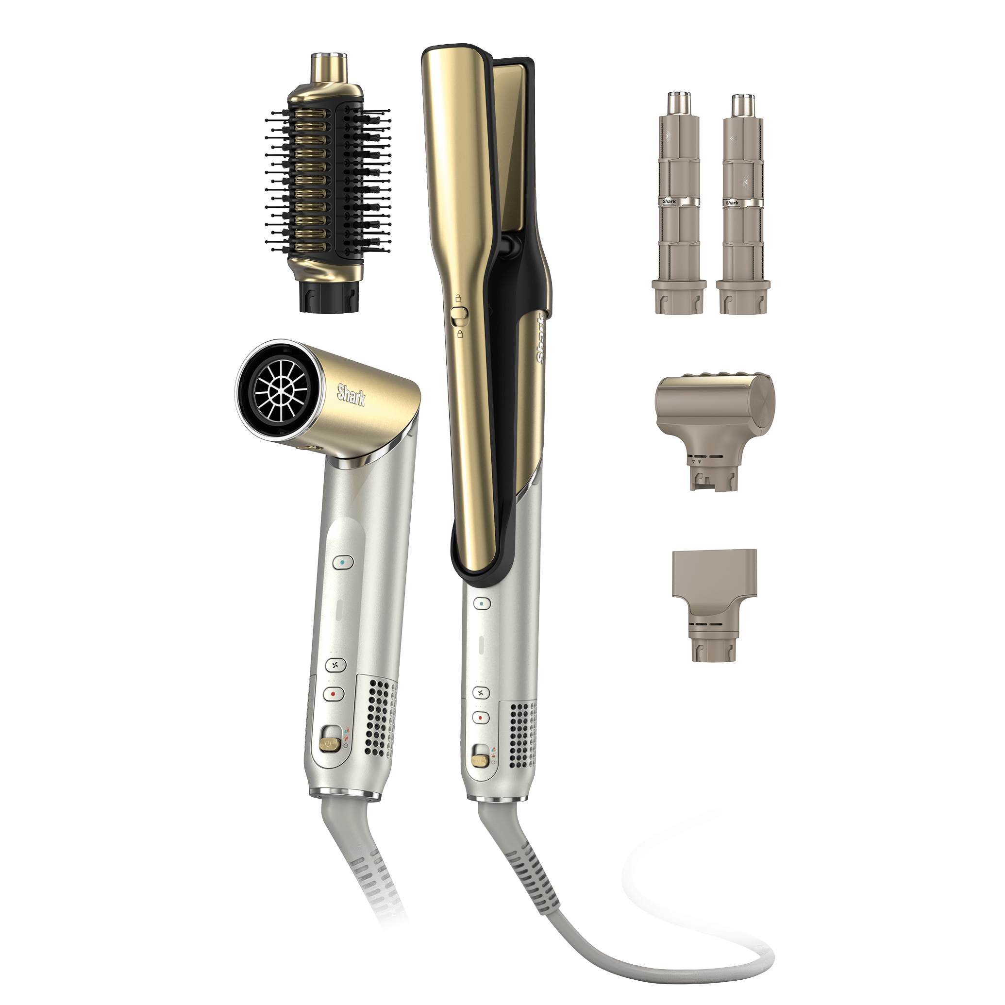 Shark Glam™ 5-in-1 Air Styler & Dryer in Gold