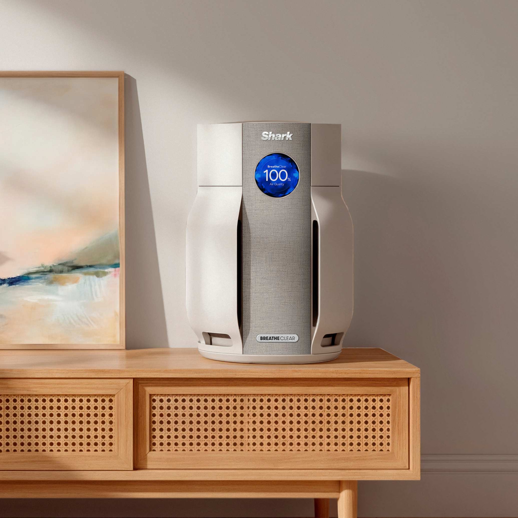 Shark BreatheClear™ Air Purifier with NeverChange™, Dove