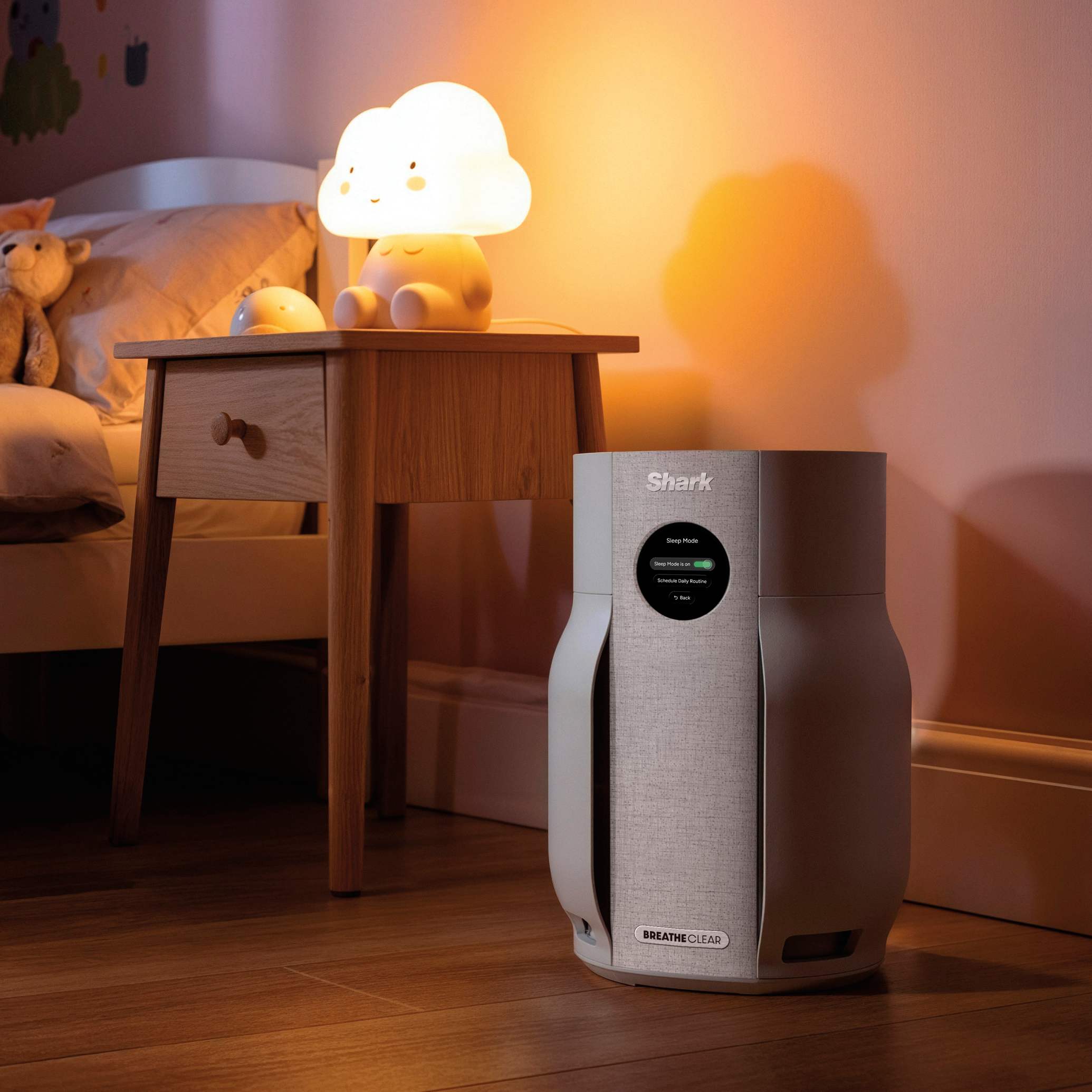 Shark BreatheClear™ Air Purifier with NeverChange™, Dove