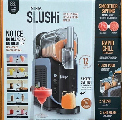 NEW | Shark | Ninja | 88oz - Slushi 5-in-1 Professional Frozen Drink Maker with 5 Preset Programs - FS301