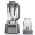 Ninja TWISTi 34-Oz Blender, Smoothie & Nutrient Extractor, 5 Auto-iQ Preset Programs, 18-Oz To-Go Cup, 1500PW, SS150 Gray