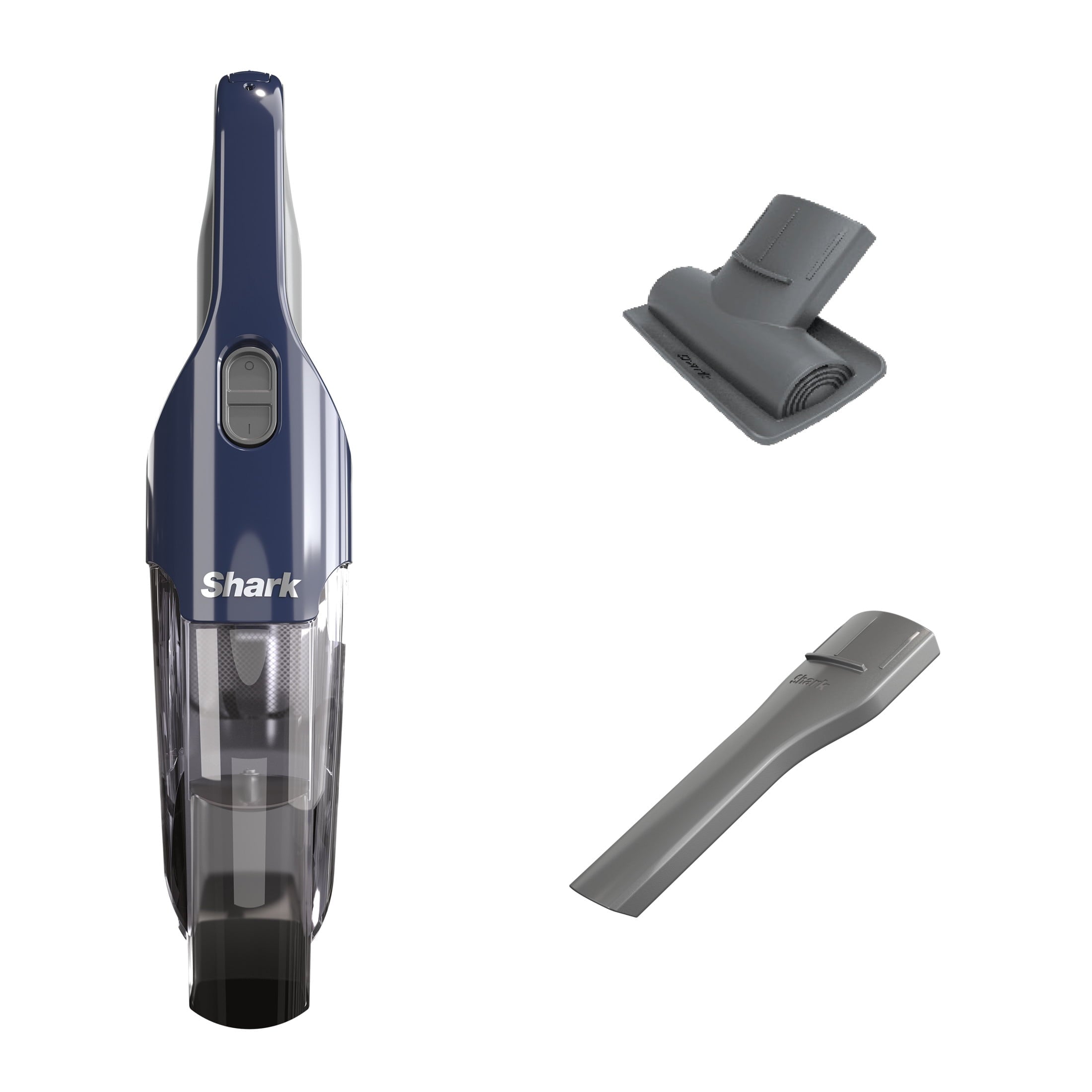 Shark Cyclone PET Handheld Vacuum, with HyperVelocity Suction, 2 Attachments, CH701 Navy Blue/Grey
