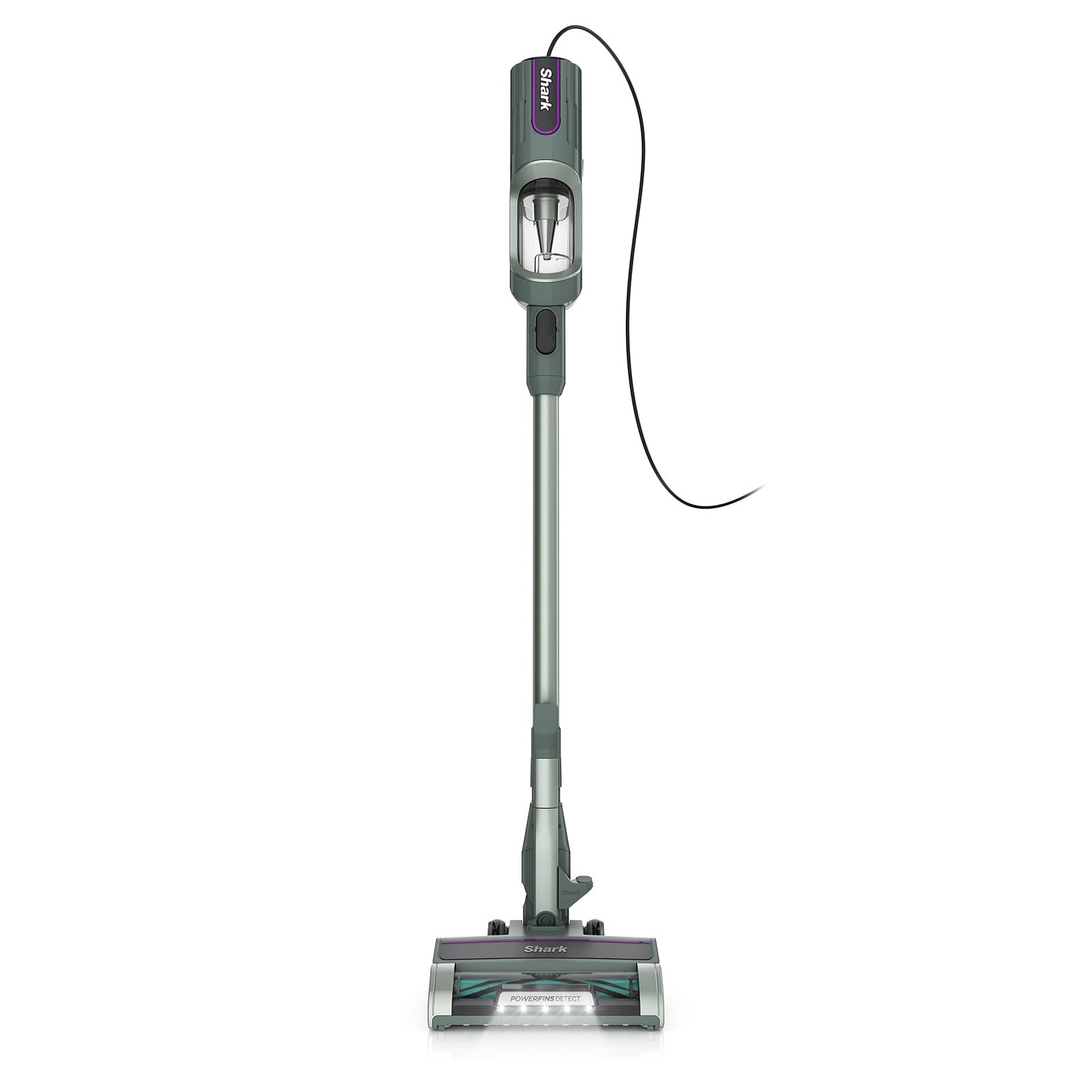 Shark Detect Corded Stick Vacuum, Carpet and Hardfloors, Pet Friendly, with Direction Detect, Self-Cleaning Brushroll, Removable Handheld, HZ752 Evergreen